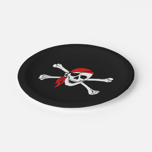 Assiettes En Carton Avast My Party Matie ! (Angle)