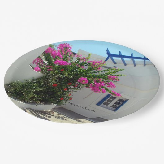 Assiettes En Carton Avlemonas (Angle)