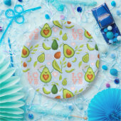 Assiettes En Carton Avocado (Fête)