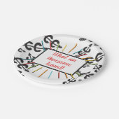 Assiettes En Carton Awesome plaque de papier cross-country (Angle)