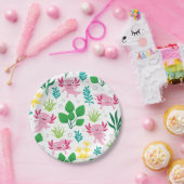 Assiettes En Carton Axolotl (Fête)