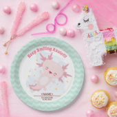 Assiettes En Carton Axolotl (Fête)