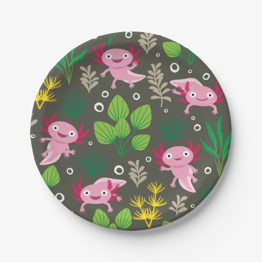 Assiettes En Carton Axolotl Paper (Devant)