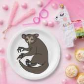 Assiettes En Carton Aye aye Lemur (Fête)