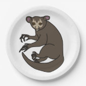 Assiettes En Carton Aye aye Lemur (Devant)