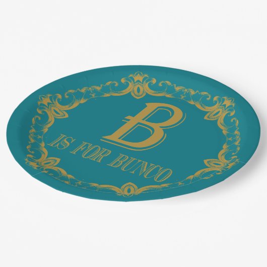 Assiettes En Carton B élégant est pour Bunco (Angle)