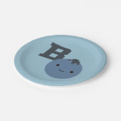Assiettes En Carton B est pour Blueberry (Angle)