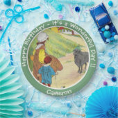 Assiettes En Carton Baa, Baa, Black Sheep Anniversaire Collection (Fête)