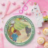 Assiettes En Carton Baa, Baa, Black Sheep Anniversaire Collection (Fête)