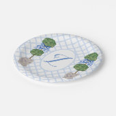 Assiettes En Carton Baby Blue Chinoiserie Ginger Jar Jars Topiary  (Angle)