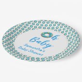 Assiettes En Carton Baby Donut (Angle)