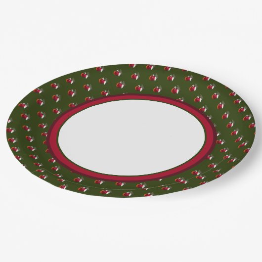 Assiettes En Carton Baby Dove (Angle)