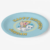 Assiettes En Carton Baby Hercules Riding Pegasus Paper Plates (Angle)