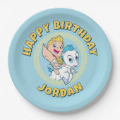 Assiettes En Carton Baby Hercules Riding Pegasus Paper Plates (Devant)