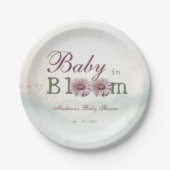Assiettes En Carton Baby in Bloom Gerber Daisies Baby shower (Devant)