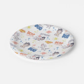 Assiettes En Carton Baby Krypto & Superman Motif (Angle)