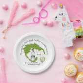 Assiettes En Carton Baby Lamb Nursery Rhyme (Fête)