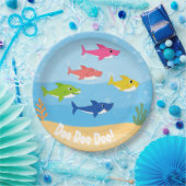 Assiettes En Carton Baby Shark Dinner Plates (Fête)