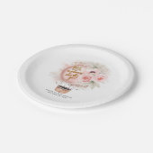 Assiettes En Carton Baby shower à ballon à air chaud ou fête d'anniver (Angle)