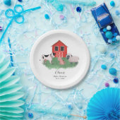 Assiettes En Carton Baby shower à thème agricole (Fête)