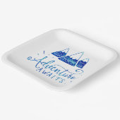 Assiettes En Carton Baby shower à thème Rustique (Angulaire)