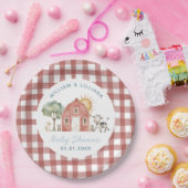Assiettes En Carton Baby shower agricole (Fête)