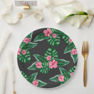 Assiettes En Carton Baby Shower Aloha