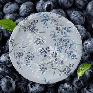 Assiettes En Carton Baby Shower aux Fruits Délicieux