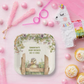 Assiettes En Carton Baby shower bébé canard (Fête)