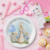Assiettes En Carton Baby shower Blue Peter Rabbit Vaisselle (Fête)