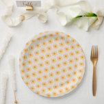 Assiettes En Carton Baby shower Boho Neutre Genre<br><div class="desc">Idéales pour les baby showers et les célébrations avec la tonalité terre esthétique naturelle,  ces plaques en papier beige sont un choix charmant pour un décor de baby shower neutre genre avec une texture mignonne motif soleil.</div>