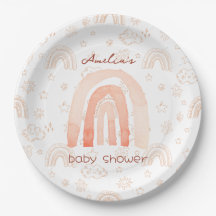 Baby shower Boho Peachy Météo 2