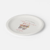 Assiettes En Carton Baby shower cultivé localement (Angle)