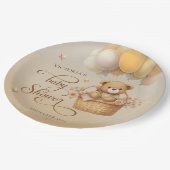 Assiettes En Carton Baby shower d'attente rapide (Angle)