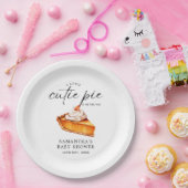 Assiettes En Carton Baby shower d'automne du Citrouille Cutie Pie (Fête)