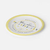 Assiettes En Carton Baby shower de Bunling très ensoleillé (Angle)