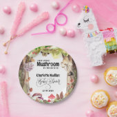 Assiettes En Carton baby shower de champignons forêt (Fête)