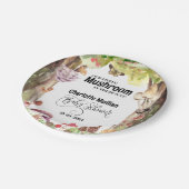Assiettes En Carton baby shower de champignons forêt (Angle)