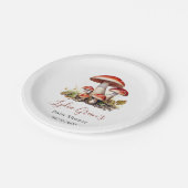 Assiettes En Carton Baby shower de champignons Invitation, Automne Neu (Angle)