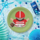 Assiettes En Carton Baby shower de football (Fête)