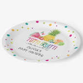 Assiettes En Carton Baby shower de Fruitti Tutti (Angle)