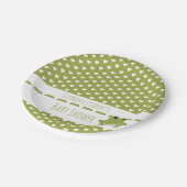 Assiettes En Carton Baby shower de grenouille animale (Angle)