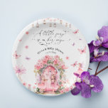 Assiettes En Carton Baby shower de Jardin Fleur Fleur de Forêt Enchant<br><div class="desc">Plongez dans l'enchantement de la maternité avec notre aquarelle élégante fée et baby shower rose fleur sauvage! Imaginez un jardin orné de fées délicates et de fleurs sauvages en fleurs, capturant l'essence d'une célébration magique pour votre petit en chemin. Ce design allie harmonieusement l'élégance de l'aquarelle et le charme fantaisiste,...</div>