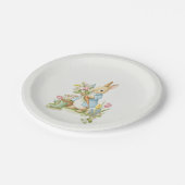 Assiettes En Carton Baby shower de jardin Peter Rabbit (Angle)