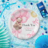 Assiettes En Carton Baby shower de l'ours (Fête)