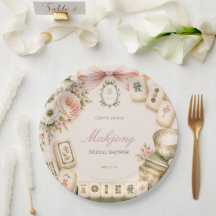 Baby shower de mahjong pour mariée