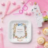 Assiettes En Carton Baby shower de Noël Nutcracker (Fête)