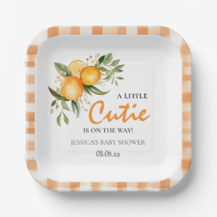 Assiettes En Carton Baby shower de printemps pour Fleurs sauvages spéc