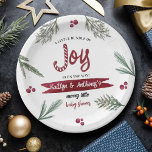 Assiettes En Carton Baby shower de Sucre de canne moderne Watercolor "<br><div class="desc">Célébrez le style avec ces assiettes en papier baby shower de Noël super tendance. Le design est facile à personnaliser avec votre propre libellé et vos invités seront ravis quand ils verront ces fabuleuses plaques de papier de fête. Les éléments correspondants se trouvent dans la collection.</div>