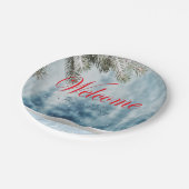 Assiettes En Carton Baby shower de vacances (Angle)